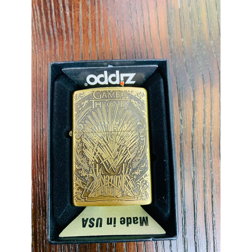 Korek Api Zippo Mancis Super Grade A Super Grade Premium Gold Motif Karakter MANCIS ZIPPO
