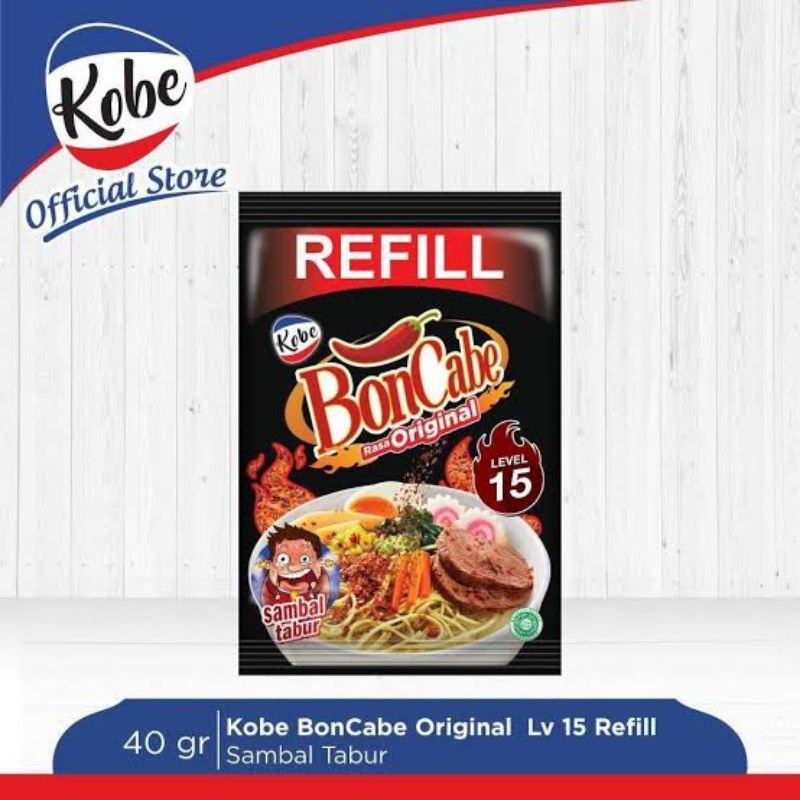 KOBE Bon cabe level 15 Refill 40 gram