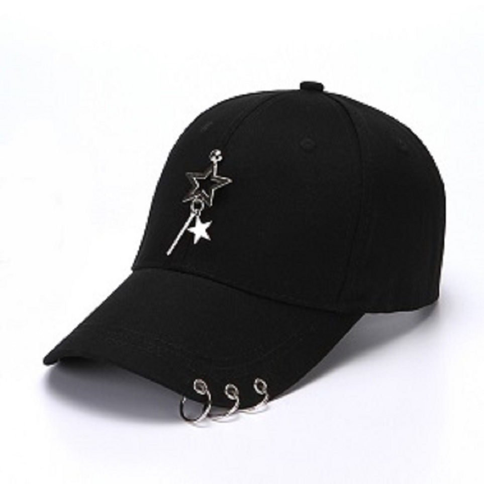 NEW topi cincin gantungan bintang topi anting bintang topi Baseball ring anting