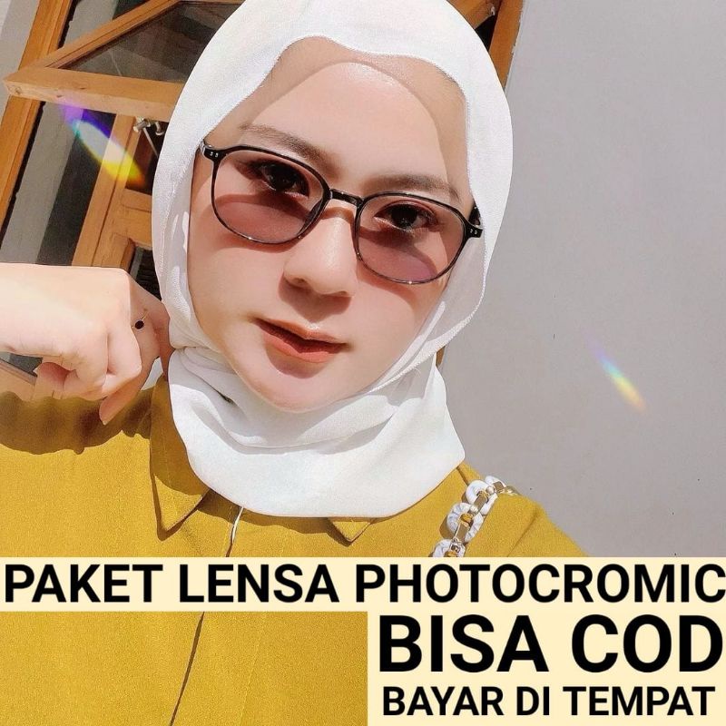 KACAMATA LENSA PHOTOCROMIC // KACAMATA ANTI RADIASI // KACAMATA KOREA // KACAMATA LENTUR (Anti Radia