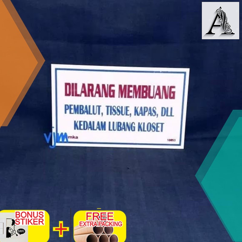 

Grosir sign board akrilik dilarang membuang pembalut sign label acrylic