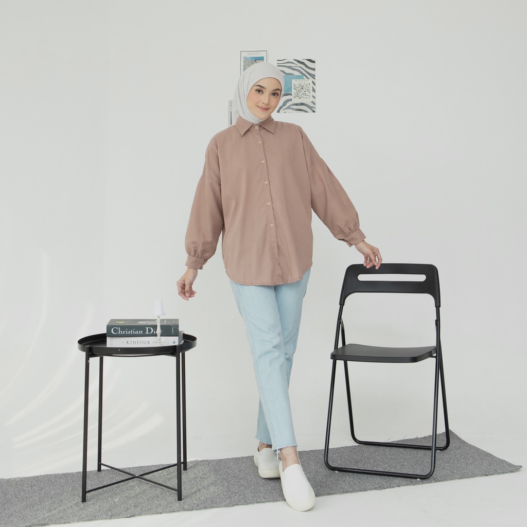 Nelkaa Linen Shirt kemeja linen termurah