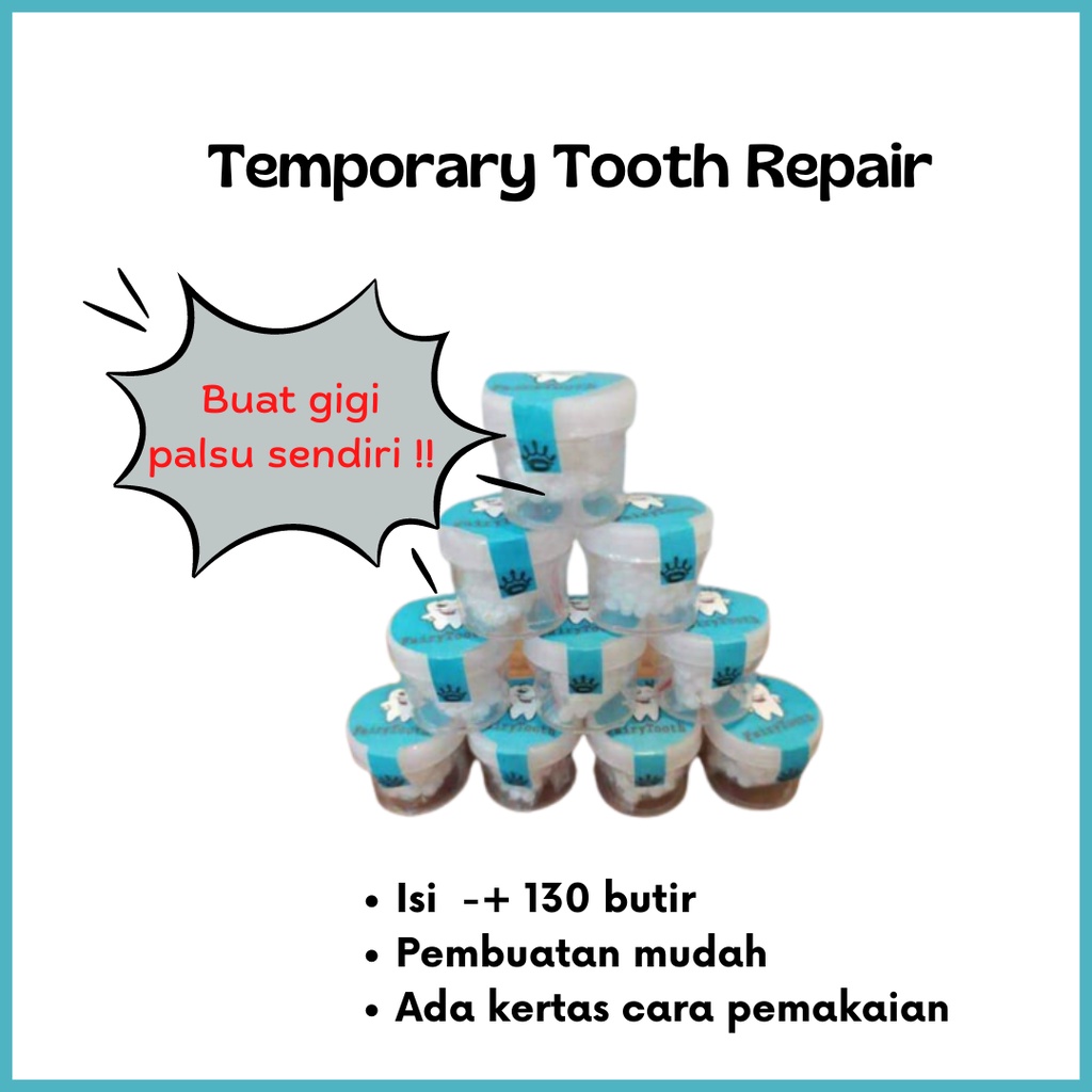 Temptooth Repair/Gigi Palsu Buat Sendiri/Lem Gigi