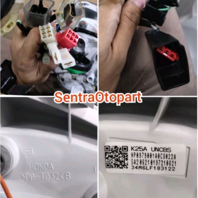 Speedo speedometer beat fi injeksi stater kasar original hgp 37200k25901