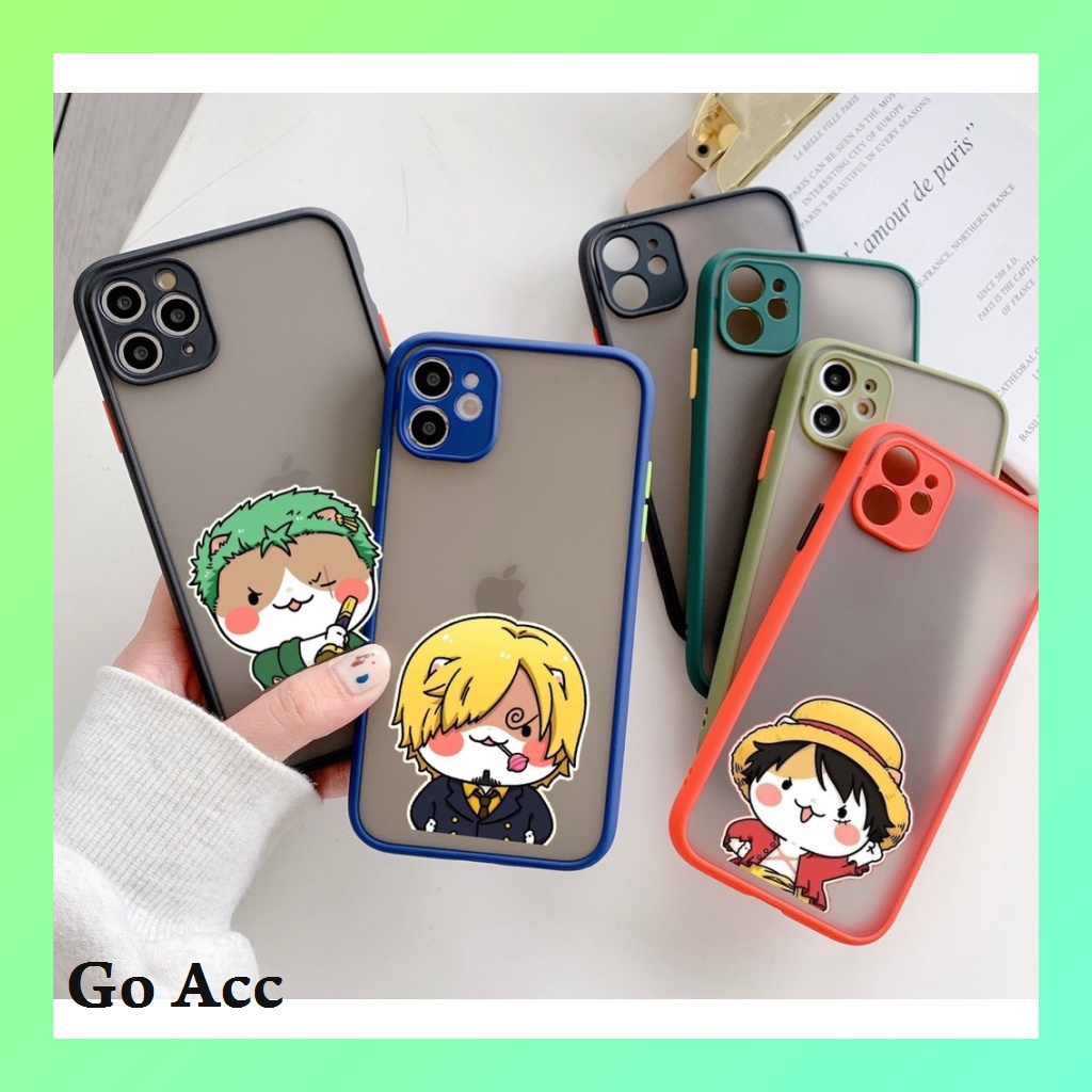 Softcase Casing AA17 Man Kartun for Iphone 6 6s 6+ 6s+ 7 8 7+ 8+ X Xr Xs Max 11 Pro Max 12 13 14 Pro Max