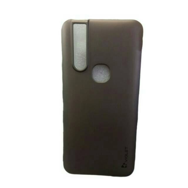 BABY SKIN ULTRA THIN CASING SOFTCASE VIOLET  VIVO V15