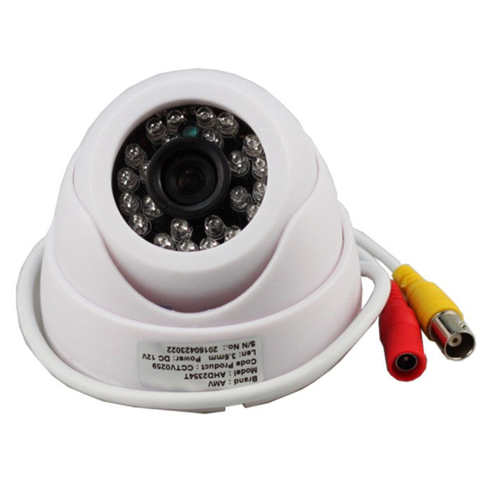 Kamera CCTV AHD 1/3 CMOS 1.3MP 960P 24IR Dome Indoor