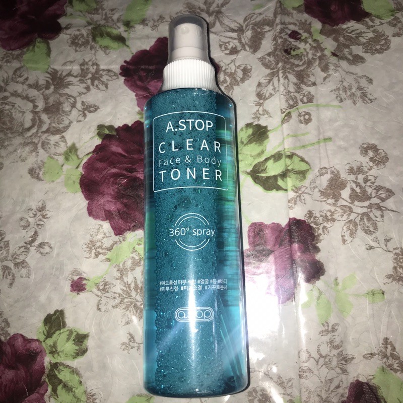 A stop clear toner