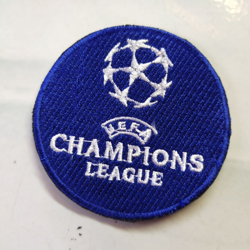 emblem patch bordir champion league