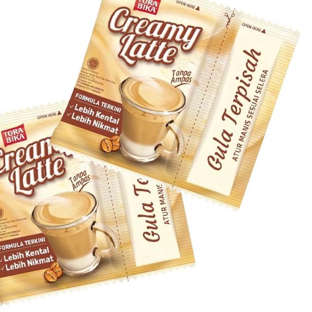 

❤[Layak Dibeli!!!]❤ Torabika CREAMY LATTE 1 Renceng 10 pcs produck terlaris