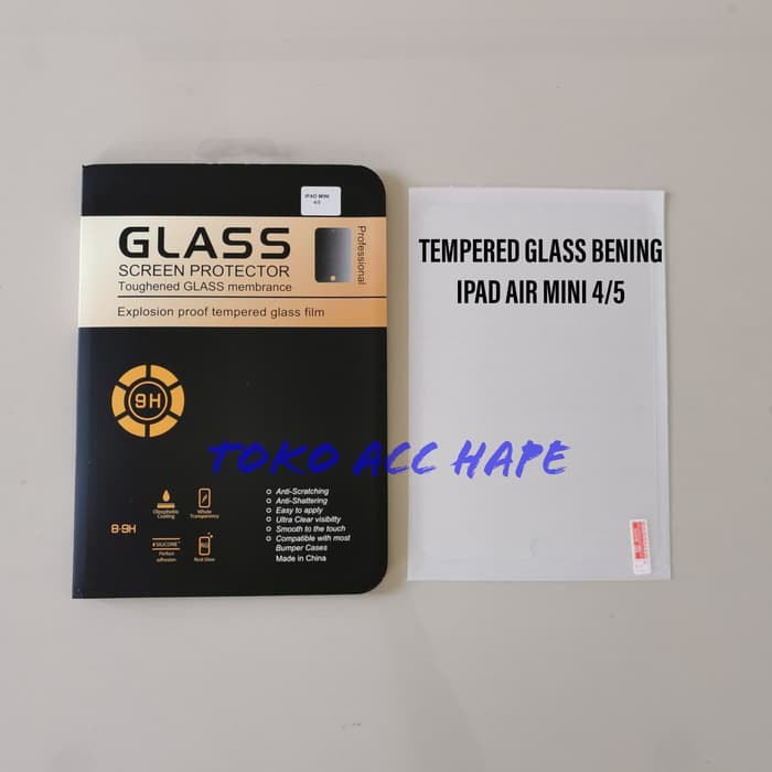 TEMPERED GLASS IPAD MINI 4/5 (7.9&quot;) &amp; IPAD MINI 6 (8.3&quot;) KACA BENING/CLEAR TERMURAH