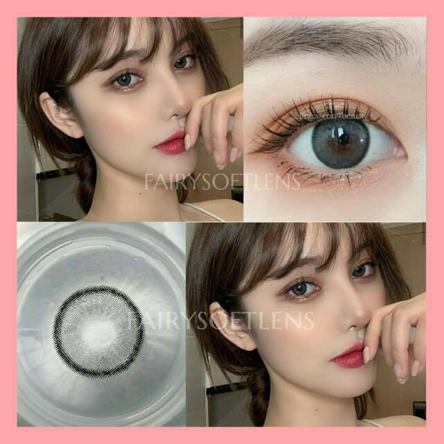 Softlens Kitty Mini Olivia Grey / KONTAK LENSA