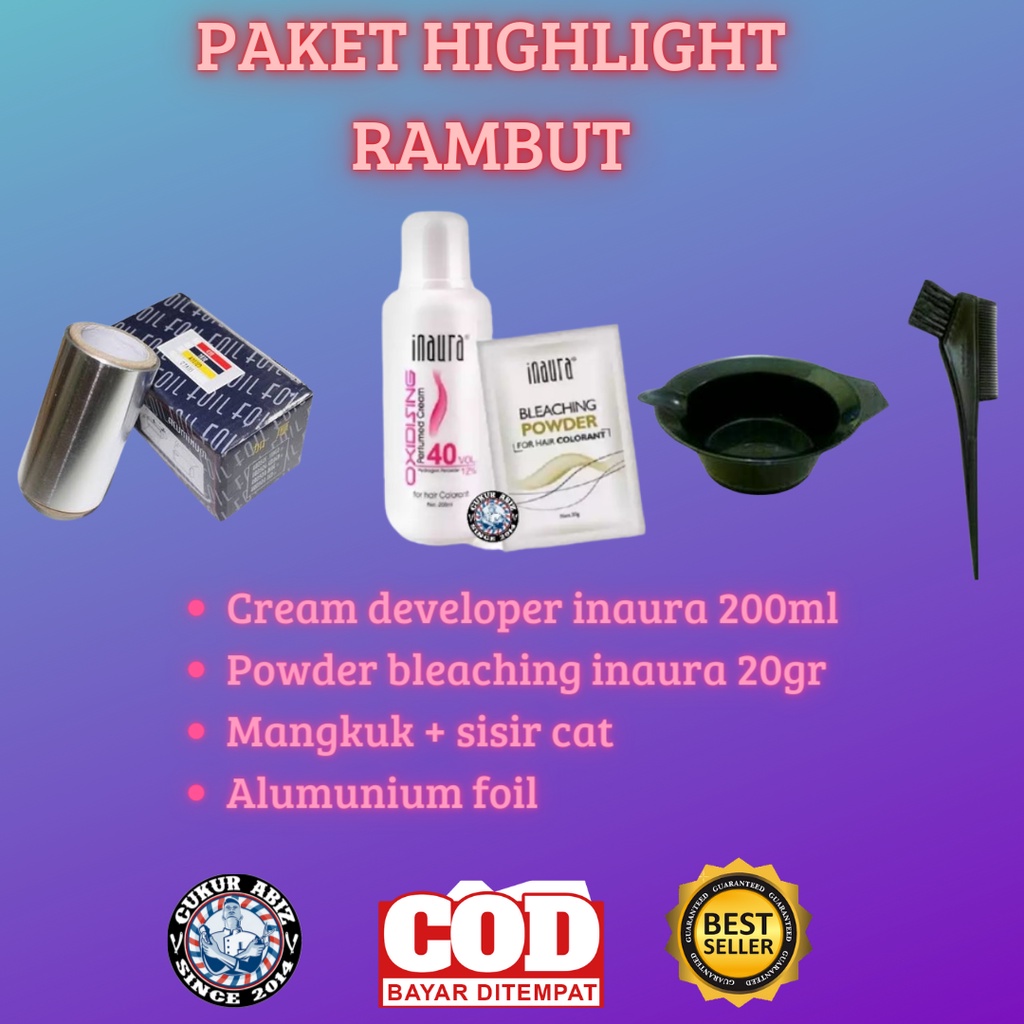 Paket highlight rambut