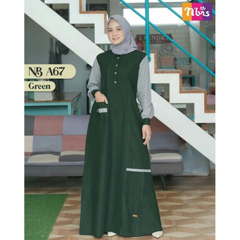 RESTOCK NEW ARRIVAL GAMIS NIBRAS NB A67 TERLARIS TERBARU GAMIS NIBRAS DEWASA PROMO NIBRAS