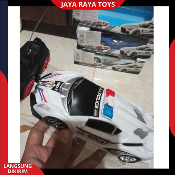 Mobil Remot Control Sedan Polisi RC Remote Control Model Terbaru