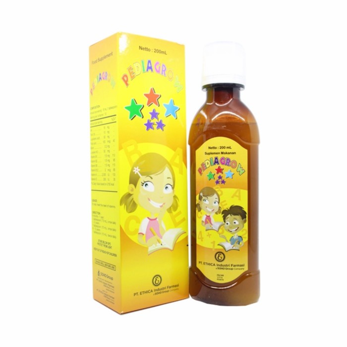 

PEDIAGROW SYRUP SYR SIRUP 200ML 200 ML / BOTOL AMPUH