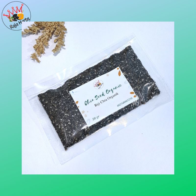 

Chia Seed 50gr | Black Chia Seed Original | JSR