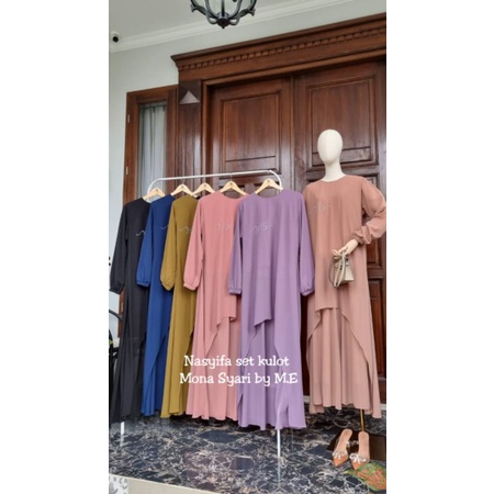 Nasyifa set kulot by Mona By Mona Me Syari