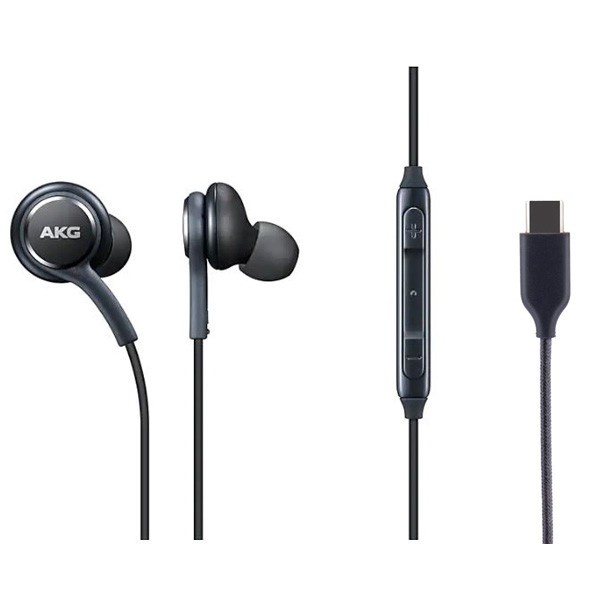 Earphone For Samsung Galaxy Note 10 Series USB Type C Tune by AKG (OEM) - Black