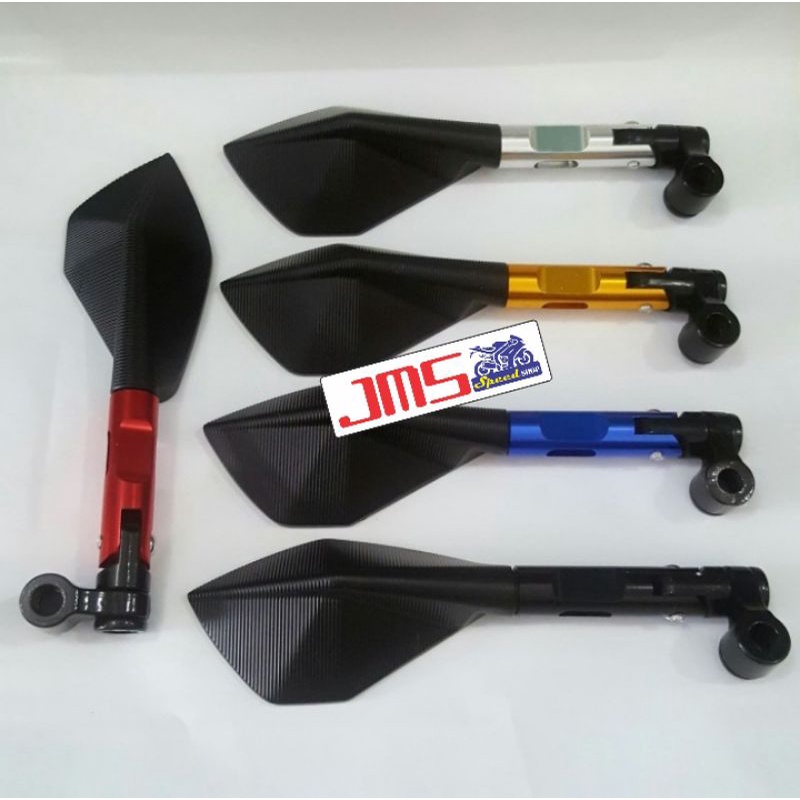 kaca spion tomox cnc daun kecil universal Mio beat Vario Vixion cb aerox nmax pcx Scoopy mx Fu genio