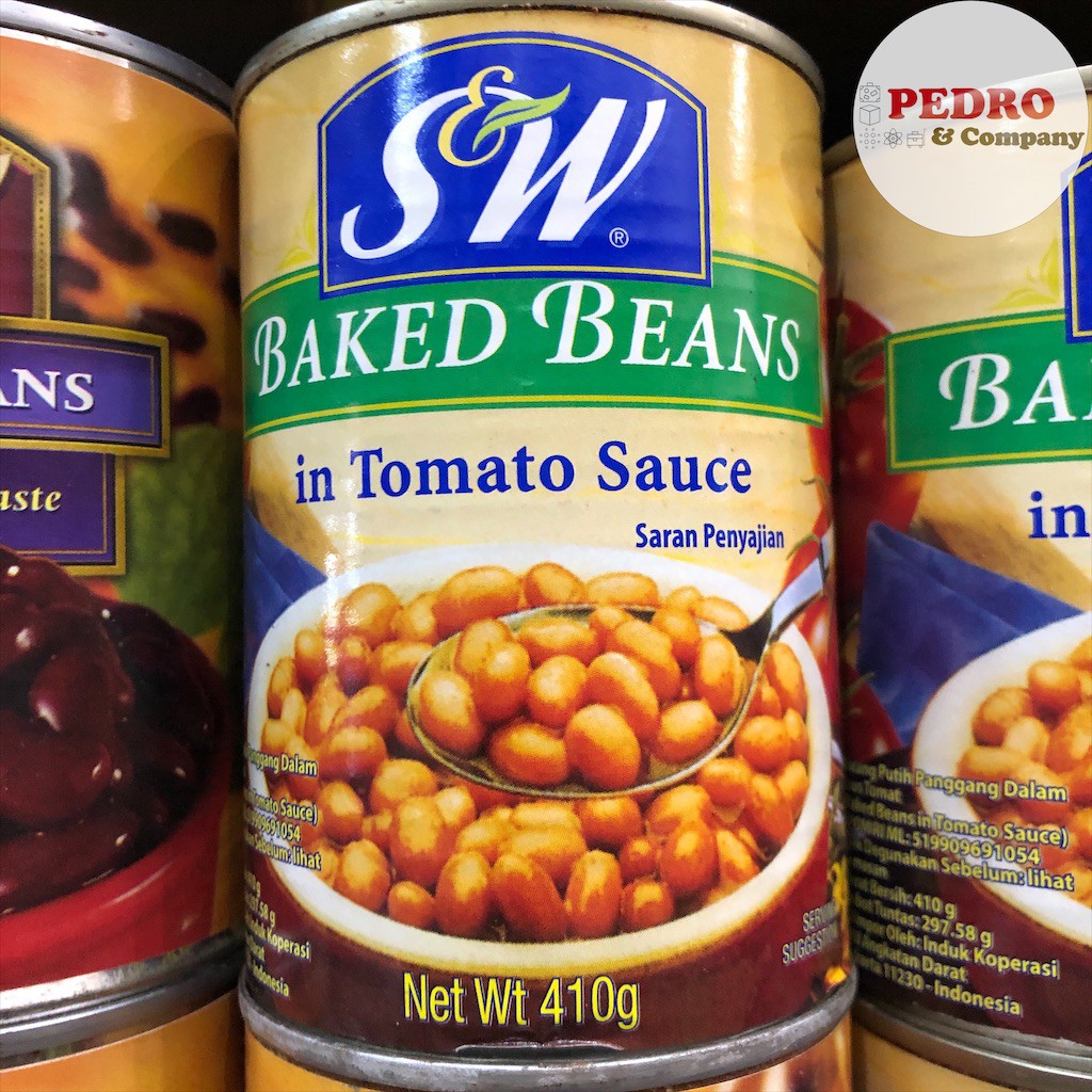 

SW baked beans in tomato sauce 410 gram - kacang breakfast matang dalam tomat