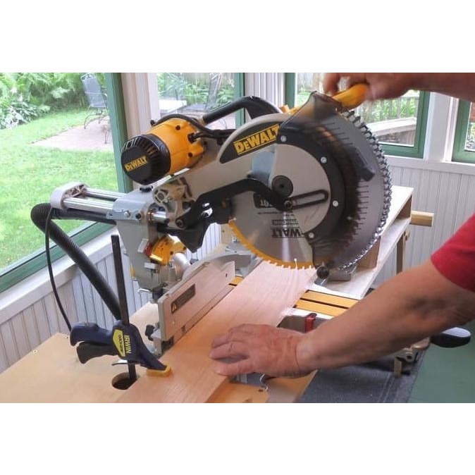 Miter Saw Sliding Dewalt Dws780 12Inch Mesin Gergaji Dws 780