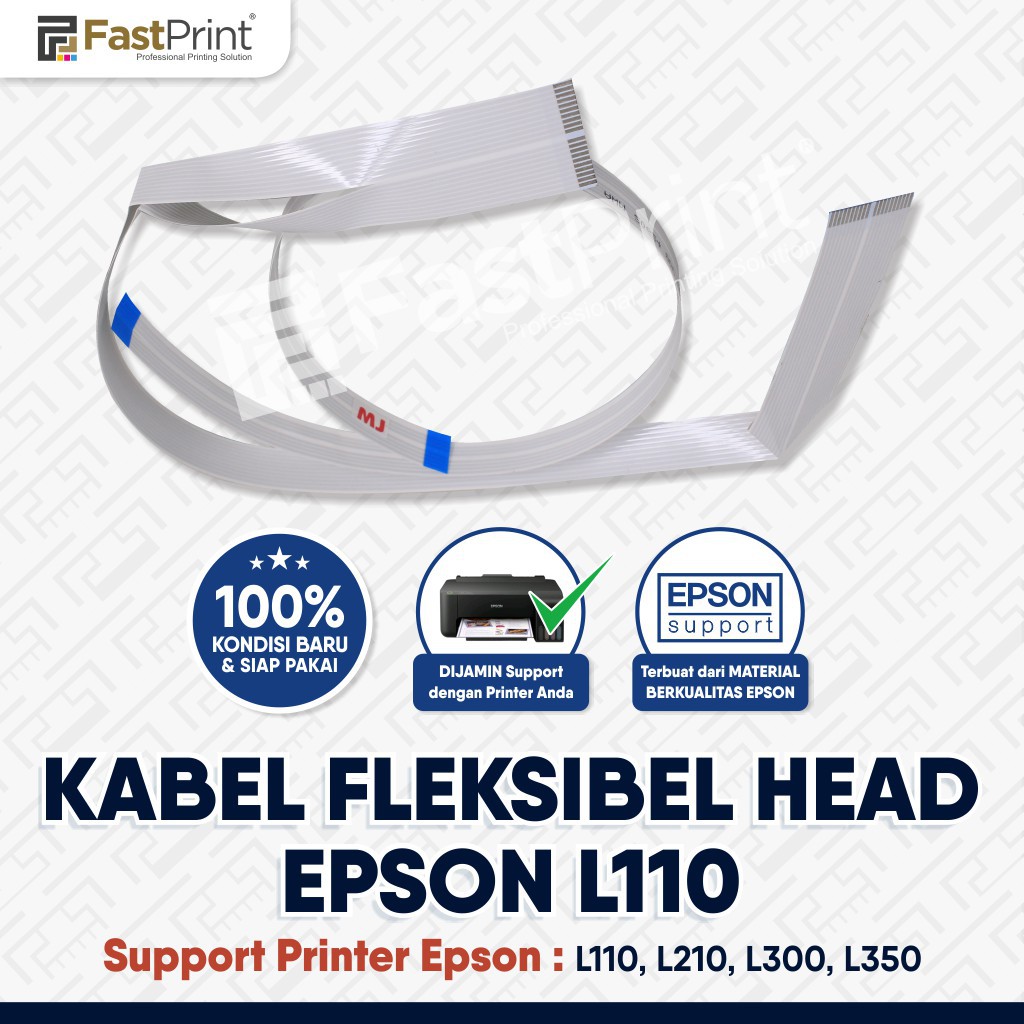 Kabel Fleksibel Flexible Cable Spare Part Original Printer Epson L110 L210 L300 L350