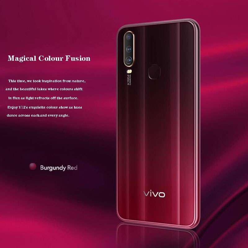 VIVO Y12/vivo Y81 RAM 4+128/6+128 Handphone Baterai 5000mAh Kapasitas Besar Ponsel MediaTek MT6762 6,35 inci Octa-core vivo y12 Garansi 12 bulan