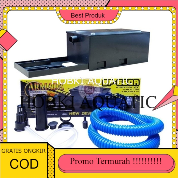 Mesin Aquarium Armada SP-650A Paket Lengkap Mesin Air Aquarium Mini 30 CM PROMO TERMURAH