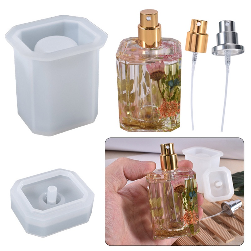 Siy Cetakan Silikon Bentuk Botol Pump 3D Untuk Parfum Hand Sanitizer