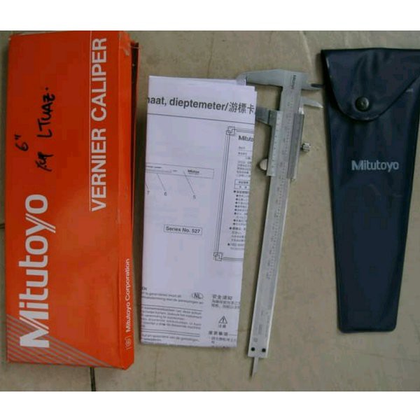 Jual Mitutoyo 6in 150mm Sigmat Sketmat 6 In Caliper Vernier 6inch 6