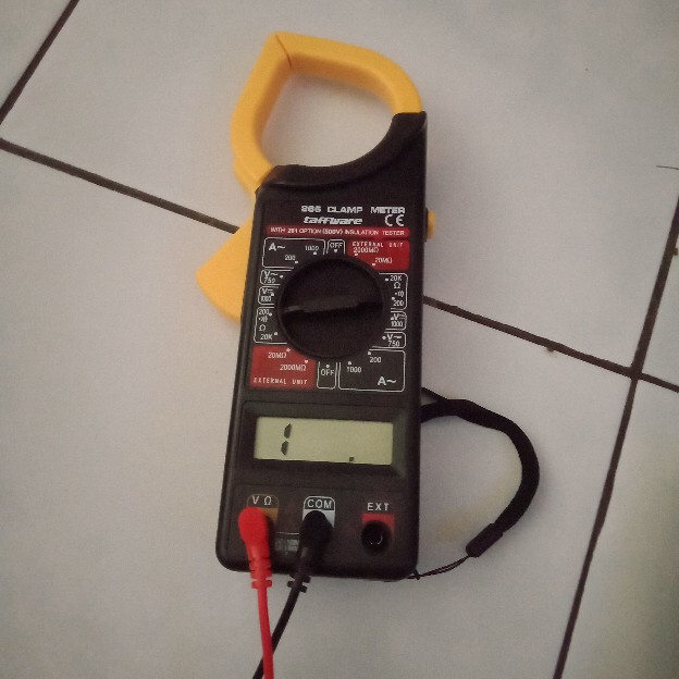 Digital Clamp Multimeter Tang Ampere