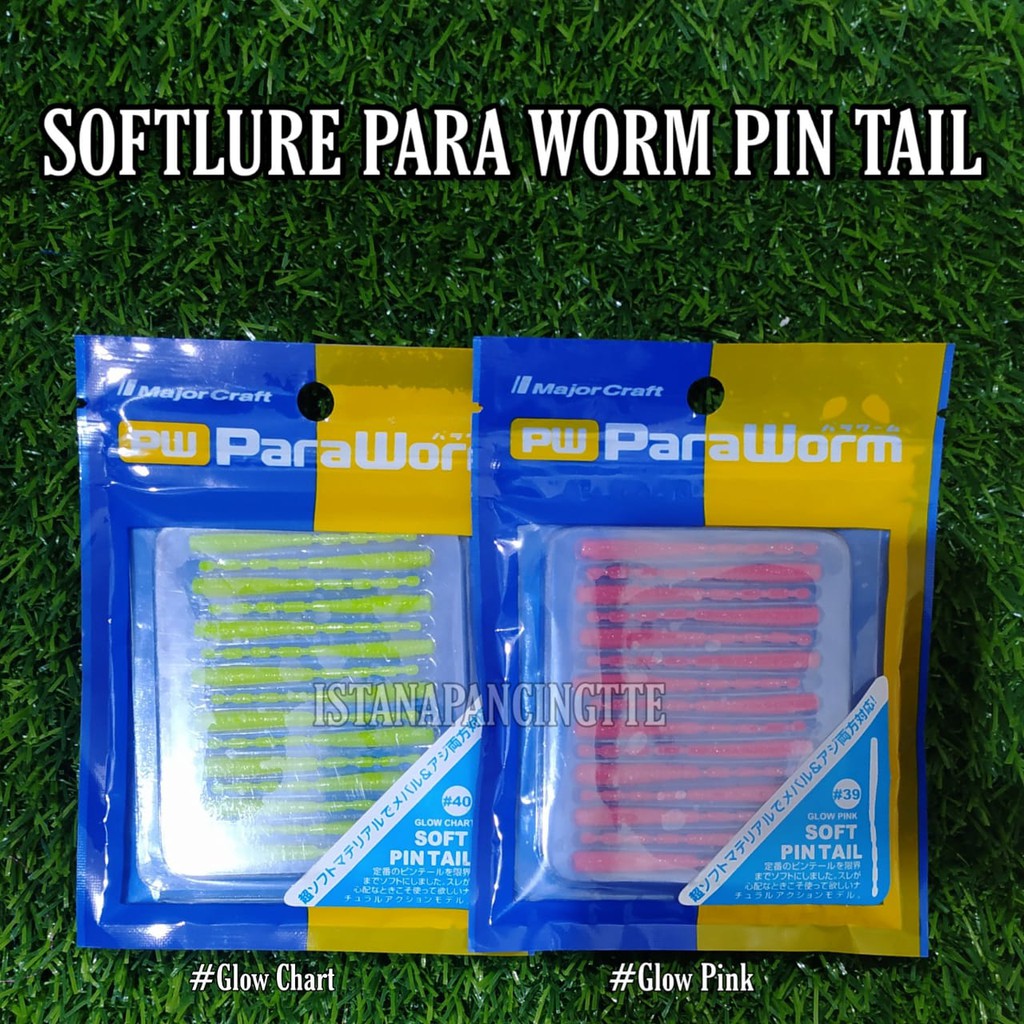 UMPAN SOFT LURE PARA WORM SOFT PIN TAIL UMPAN KARET LURE PANCING