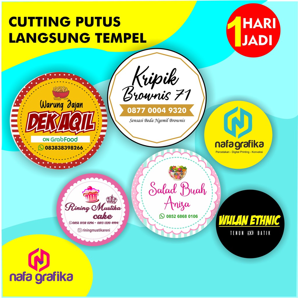 

TERMURAH !! STIKER OLSHOP / STIKER LOGO / STICKER CROMO / STICKER LABEL MURAH OLSHOP CUTTING PUTUS