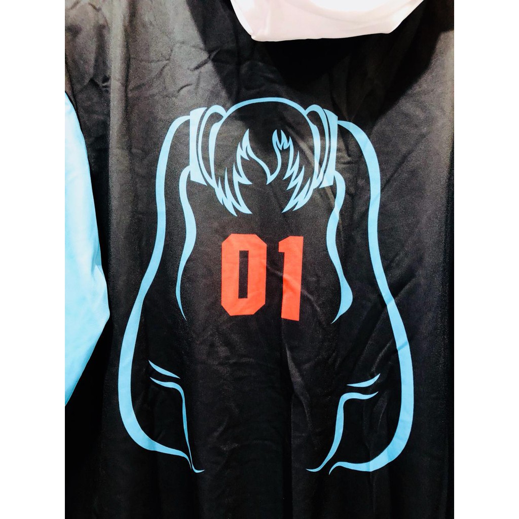 Jaket Hatsune Miku Silhoutte Cosplay