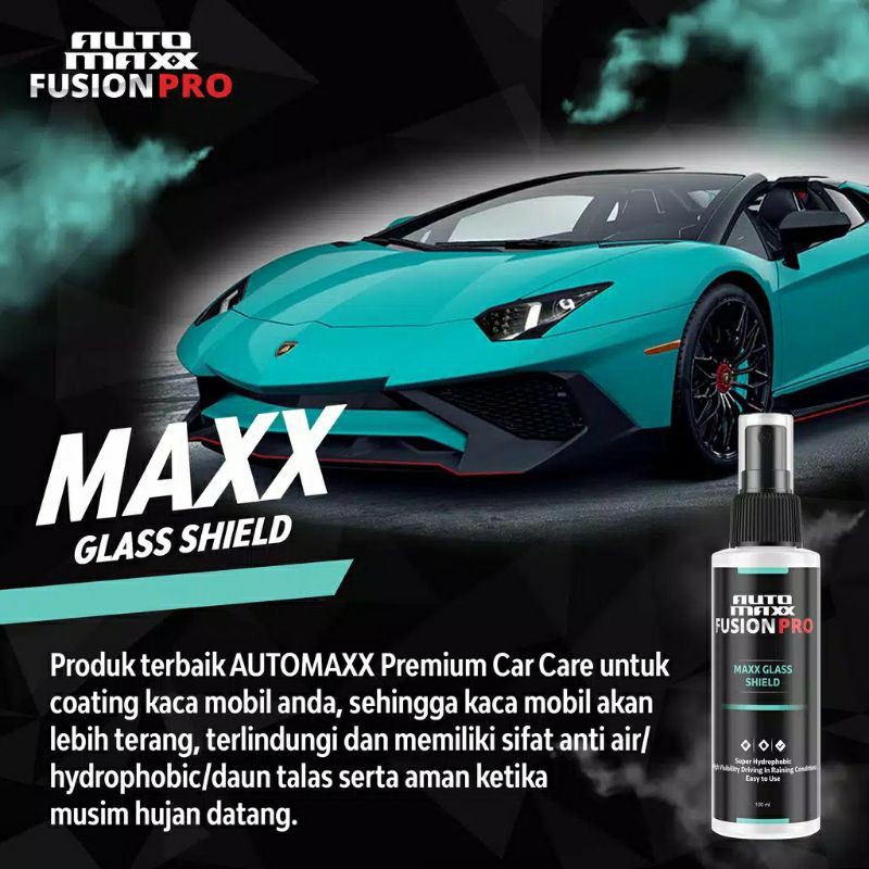 PAKET LENGKAP AUTOMAXX FUSHION PRO NANO COATING MOBIL SALON MOBIL