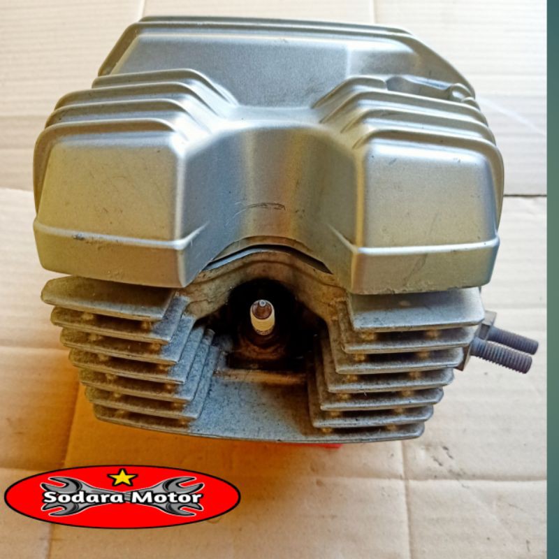 Blok kop head block mesin kop set isi Honda Verza CRF Megapro monoshock yang ijeksi original