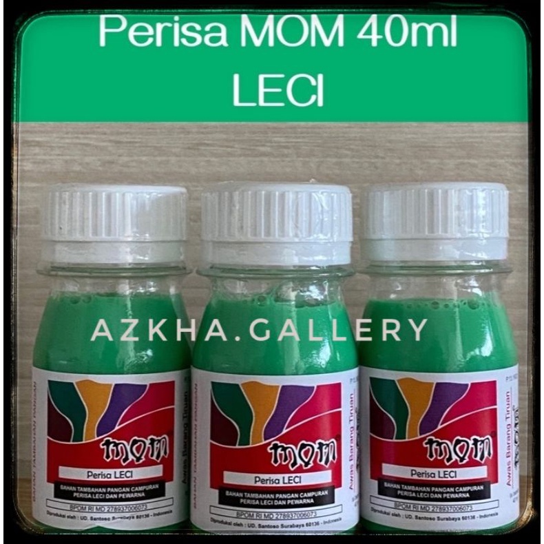 

✨ Perisa MOM 40ML rasa LECI / Minuman / KUE dan PUDDING / perasa pewarna makanan - minuman