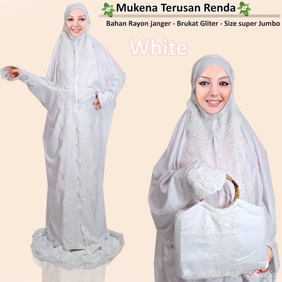 Mukena Bali Abaya Renda