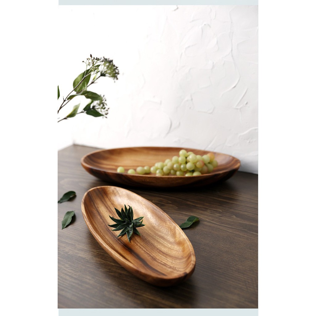 PIRING OVAL PANJANG KAYU JATI