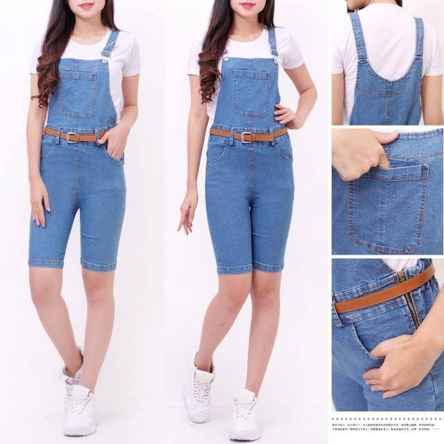 celana kodok stylis Bhn jeans sudah dapat inner dan tali gesper