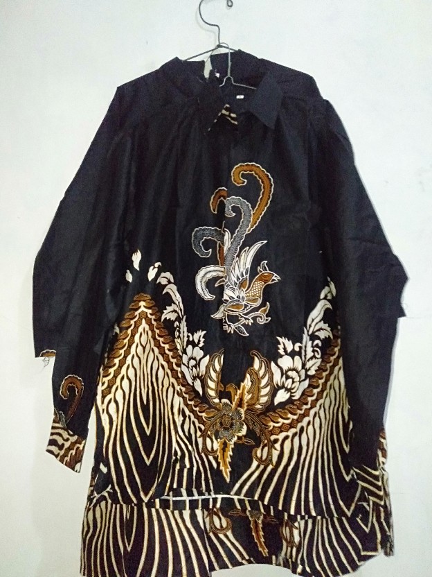 Naga Sakti-naga Hitam Couple - Batik Couple Ori Ndoro Jowi Garansi Termurah Shopee - Batik Modern