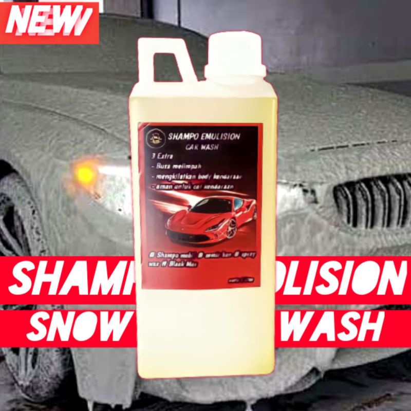 Shampo mobil motor salju/snow wash 1L