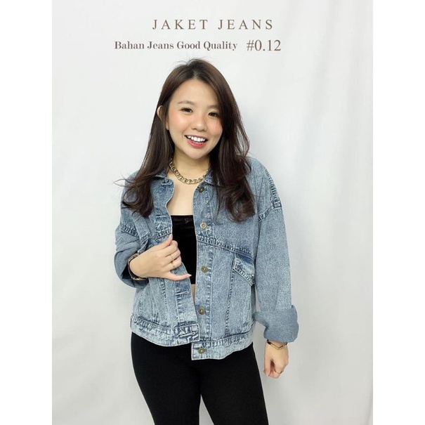 Jaket Jeans #0. 12 Jeans Premium Jaket Jeans Import Good Quality Women Jeans Jaket Fashion Import