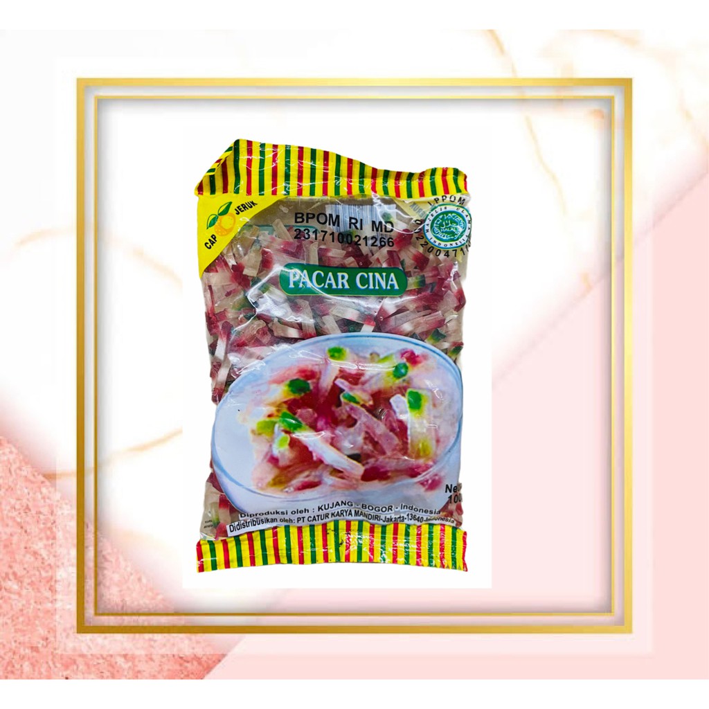 

Pacar Cina Cap Jeruk/ Sekoteng / Jelly Clear Colour