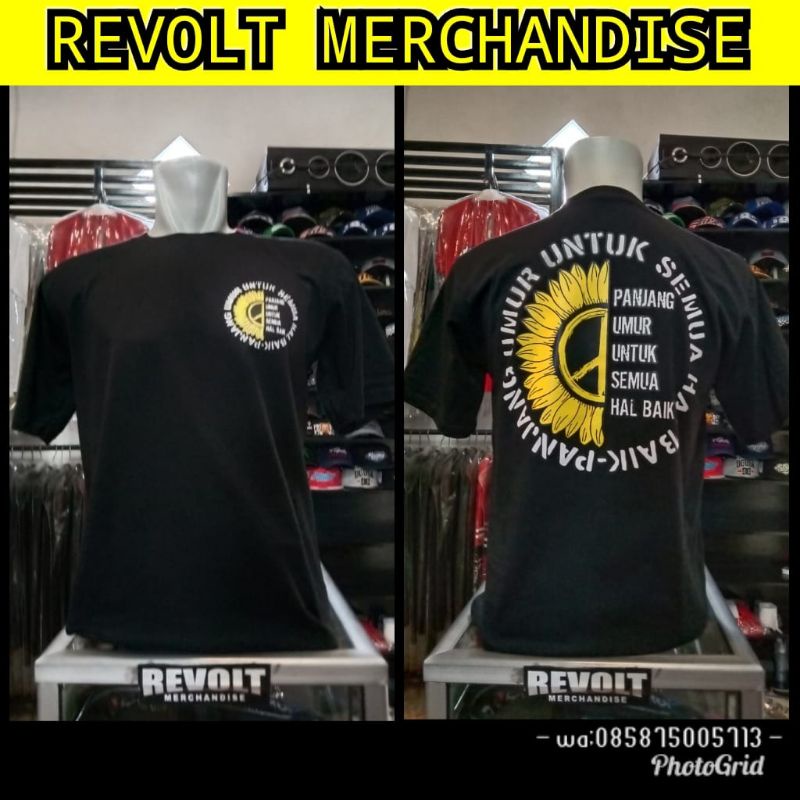 T-shirt PANJANG UMUR HAL BAIK