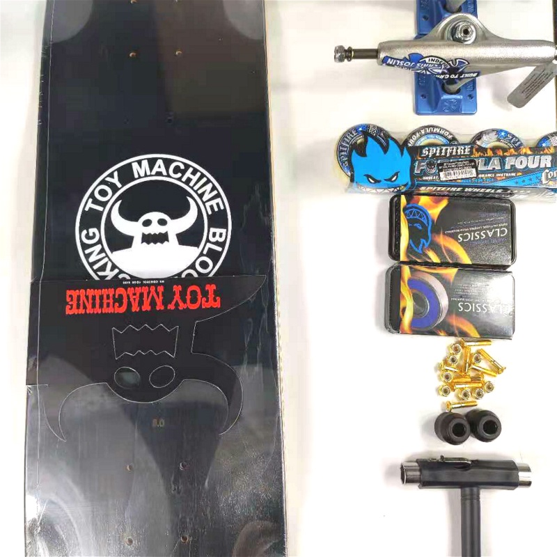 Toymachine Skateboard Profesional 7 Lapis Bahan Maple 7.5 / 7.75 / 7.875 / 8.0 / 8.125 / 8.3 75 / 8.5