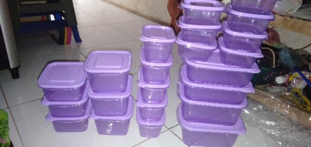 Wadah Kulkas Serbaguna Bambang Set Of 22 Pcs