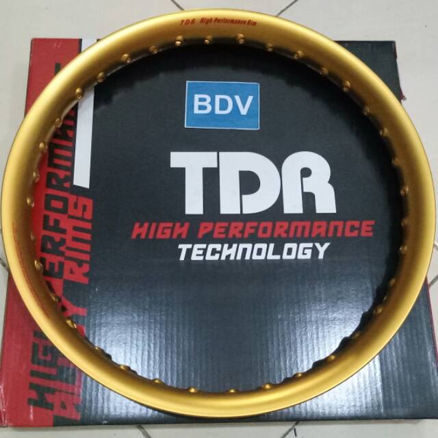 Velg TDR 185 X 17 U Shape Gold (185 Ring 17)