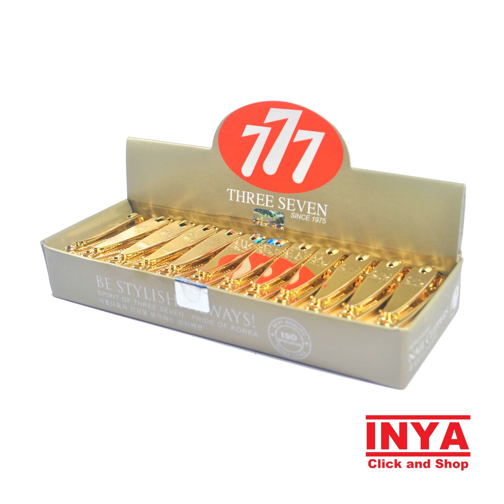 GUNTING KUKU 777 N-602G ORIGINAL - MADE IN KOREA NAIL CLIPPER - BOX isi 24 pcs